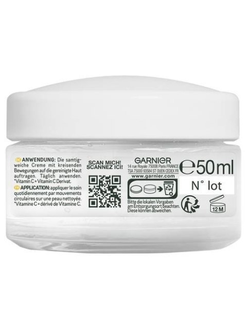 Garnier Bio Glow krem rozświetlający witamina C