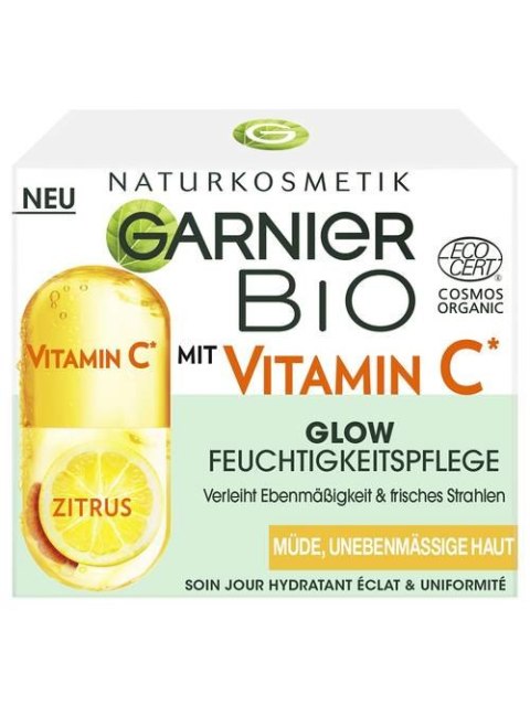 Garnier Bio Glow krem rozświetlający witamina C