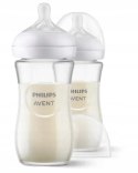 Philips Avent Natural Response SCY933/02 zestaw szklanych butelek 2 szt