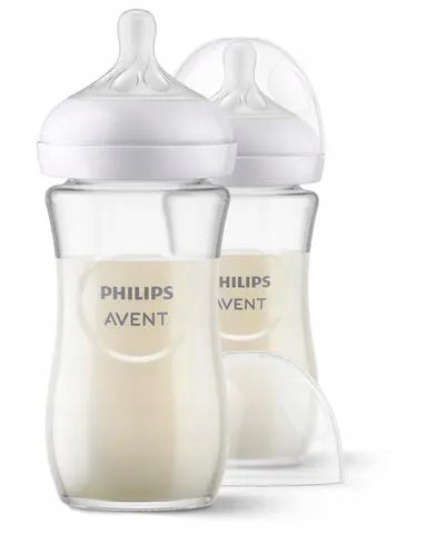 Philips Avent Natural Response SCY933/02 zestaw szklanych butelek 2 szt