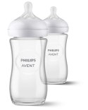 Philips Avent Natural Response SCY933/02 zestaw szklanych butelek 2 szt