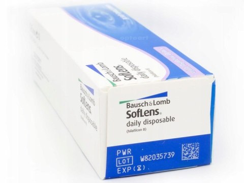 Soczewki jednodniowe SofLens Daily Disposable Bausch + Lomb 29 sztuk +0.50