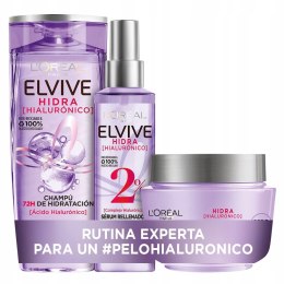 Szampon Maska Serum do włosów L'Oréal Elvive Hyaluron zestaw 1 szt