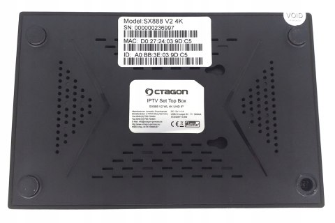 Urządzenie multimedialne OCTAGON SX888 WL V2 4k UHD IP
