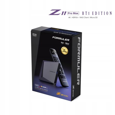 Aloys Inc. Formuler Z11 Pro Max 4K BT1-Edition