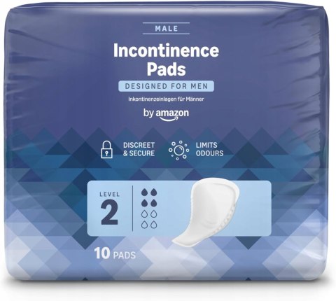 Amazon Wkładki higieniczne dla mężczyzn Level 2 10szt.