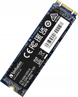 Dysk wewnętrzny SSD Verbatim Vi560 S3 512GB m.2 2280 SATA