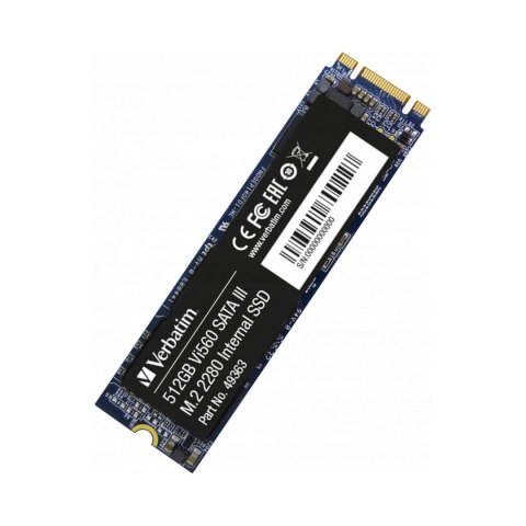 Dysk wewnętrzny SSD Verbatim Vi560 S3 512GB m.2 2280 SATA