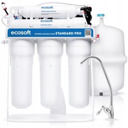 Ecosoft Standard Pro Umkehrosmosefilter, mit Pumpe