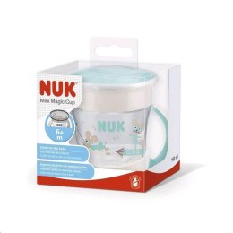 Kubek dziecięcy Nuk Mini Magic NUK 360° z pokrywką niebieski