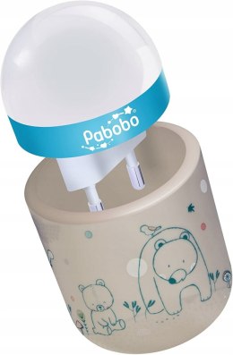 Pabobo Przenośna lampka nocna beżowy