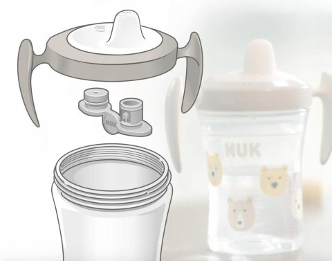 Trainer Cup 230 ml 6 Miesięcy Niekapek