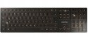 CHERRY DW 9100 SLIM klawiatura Dołączona myszka Uniwersalne RF Wireless + B