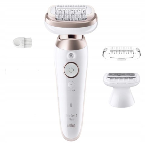 Depilator Golarka do Bikini Nóg Braun 9-030 3D Flex Silk-Epil 9 + 3 dodatki