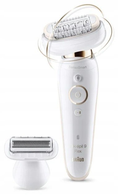 Depilator Golarka do Bikini Nóg Braun 9-030 3D Flex Silk-Epil 9 + 3 dodatki