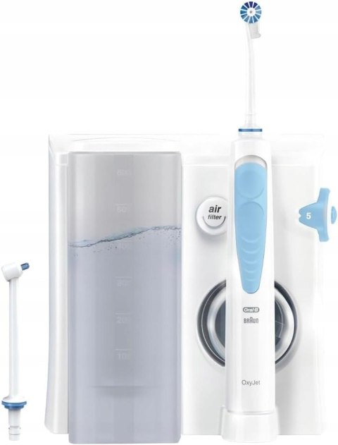 Irygator Oral-B OxyJet MD20 z mikrobąbelkami biały 136 ml