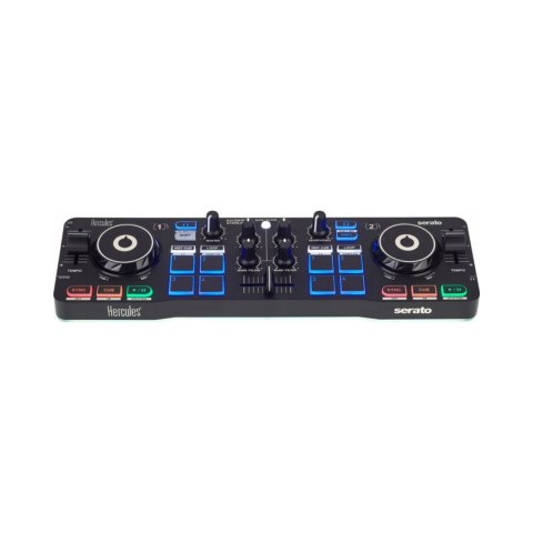 Kontroler DJ Hercules DJControl Starlight 2 kanały Serato USB Czarny
