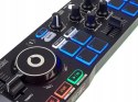Kontroler DJ Hercules DJControl Starlight 2 kanały Serato USB Czarny