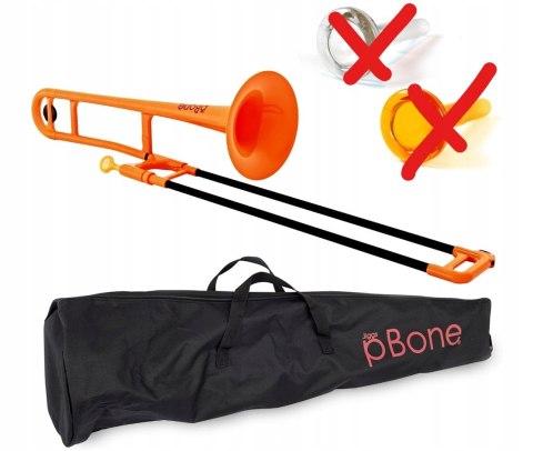 Puzon tenorowy pBone PBONE1OR Plastikowy Lekki Instrument do nauki gry