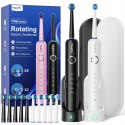 YTEATH PRO 2x szczoteczki elektryczne obrotowe soniczna, 5 trybów