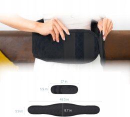 Comfier Pas grzewczy na ból pleców, Pas na brzuch z masażem wibracyjnym