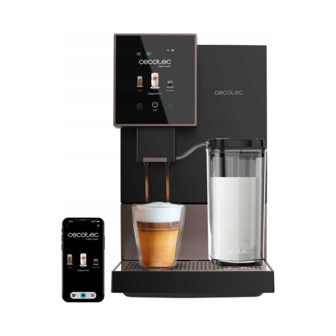 Ekspres ciśnieniowo-przelewowy Cecotec Cremmaet Compactccino 1350 W czarny