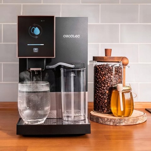 Ekspres ciśnieniowo-przelewowy Cecotec Cremmaet Compactccino 1350 W czarny