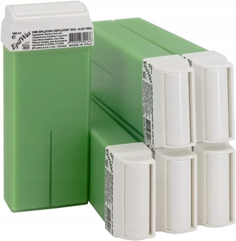 Epilwax zestaw do depilacji woskiem aloe vera