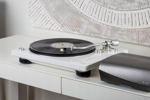 Gramofon Denon DP-400 biały