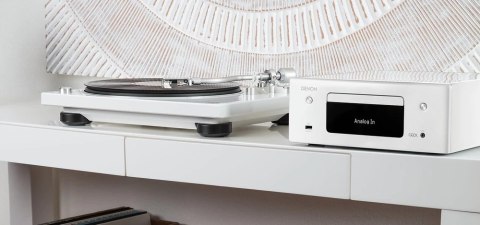 Gramofon Denon DP-400 biały