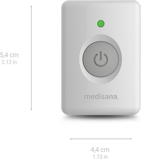 MEDISANA IN 700 INHALATOR NEBULIZATOR PRZENOŚNY BEZPRZEWODOWY