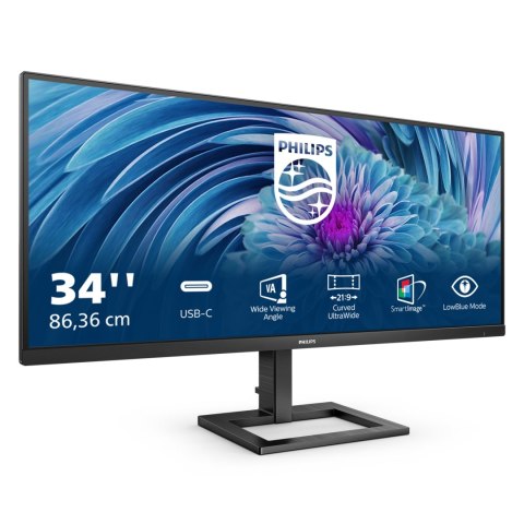 Monitor LED Philips 346E2LAE 34" 3440 x 1440 px VA