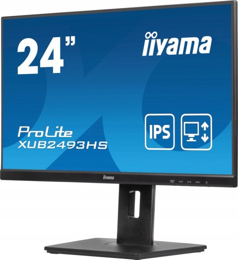 Monitor LED iiyama XUB2493HS-B6 24 " 1920 x 1080 px IPS / PLS