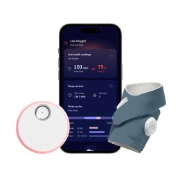 Monitor parametrów dziecka Owlet Dream Sock niebieski