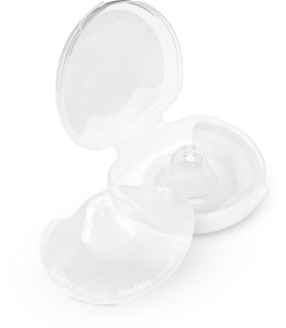 Nakładki na brodawki Medela przezroczyste r. M 20 mm 2 szt.