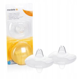 Osłonka na piersi Medela S 16mm ultracienki silikon 2 szt bez BPA etui