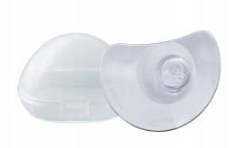 Osłonki brodawek nakładki silikonowe na piersi Lansinoh z etui 24 mm