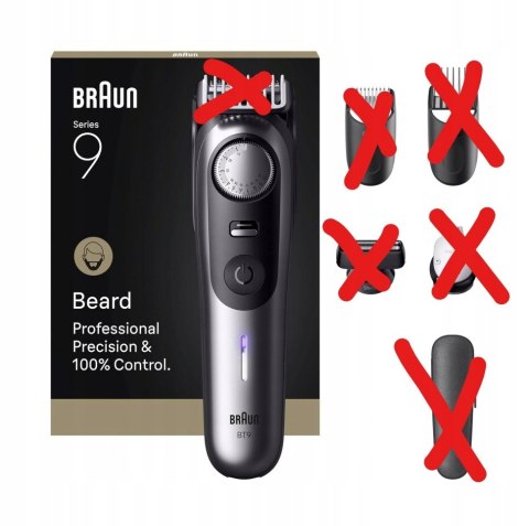 Trymer Braun Series 9 BT9520, technologia ProBlade AutoSense, PowerBoost