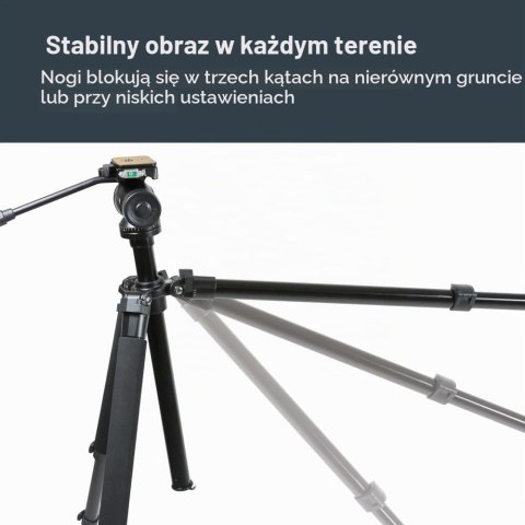 Celestron 82050 TrailSeeker statyw, Czarny