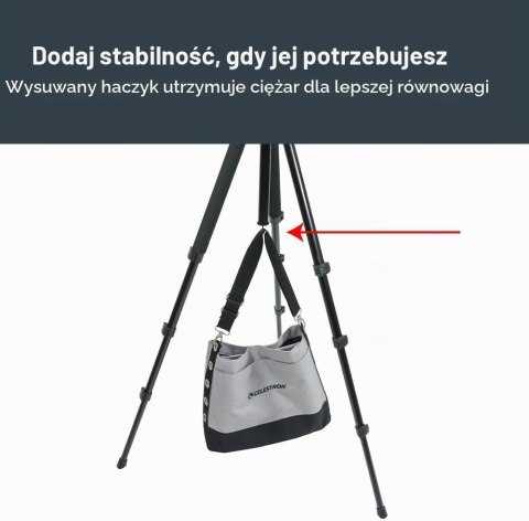 Celestron 82050 TrailSeeker statyw, Czarny