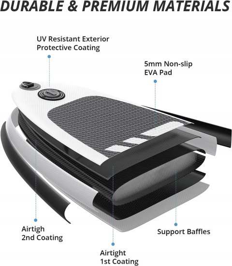 Deska SUP AKASO Stand Up Paddle AKASO 305 cm