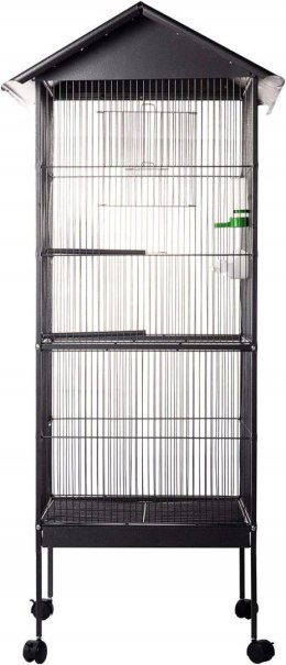Duża woliera klatka dla ptaków na stojaku Aqpet 157 x 52 x 52 cm