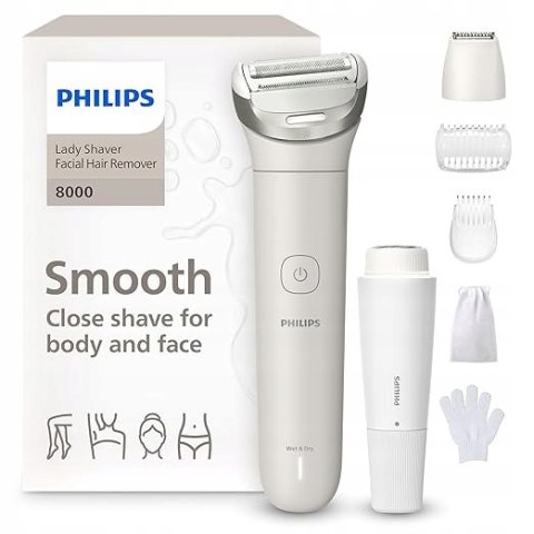 Golarka Philips Lady Shaver Series 8000 na mokro i sucho BRL159