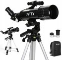 INTEY F40070M Teleskop Refraktor 70/400 Kellner + Plecak Statyw