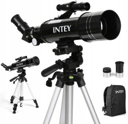 INTEY F40070M Teleskop Refraktor 70/400 Kellner + Plecak Statyw