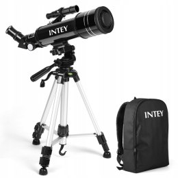INTEY F40070M Teleskop Refraktor 70/400 Kellner + Plecak Statyw