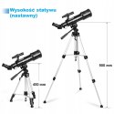 INTEY F40070M Teleskop Refraktor 70/400 Kellner + Plecak Statyw