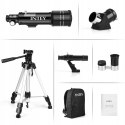 INTEY F40070M Teleskop Refraktor 70/400 Kellner + Plecak Statyw