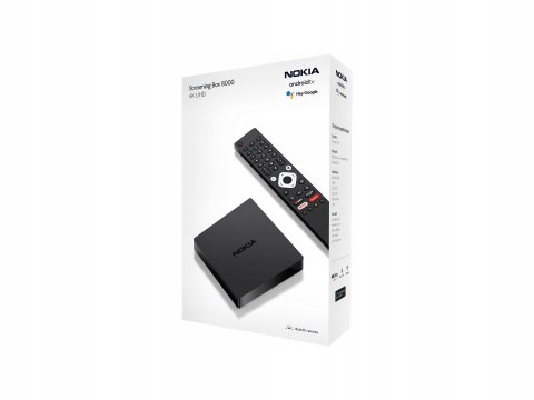 Odtwarzacz multimedialny Nokia Smart Streaming Box 8000 4K 8 GB