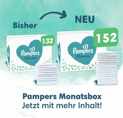 Pieluszki Pampers Harmonie rozmiar 5 152 szt.